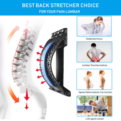 Backpain Relief Support With Chair Belt